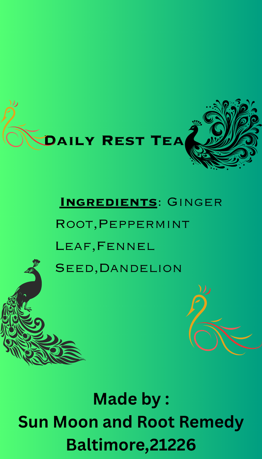 Daily Reset Tea by Sun Moon and Root Remedy LLC