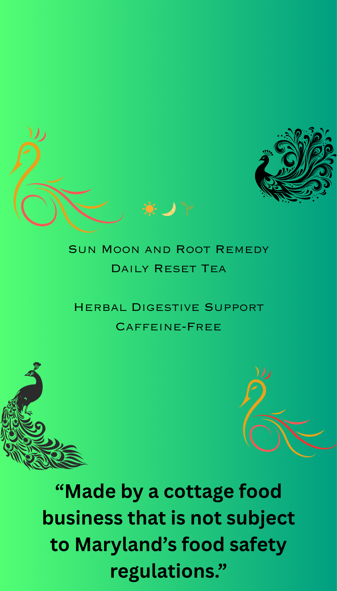 Daily Reset Tea by Sun Moon and Root Remedy LLC
